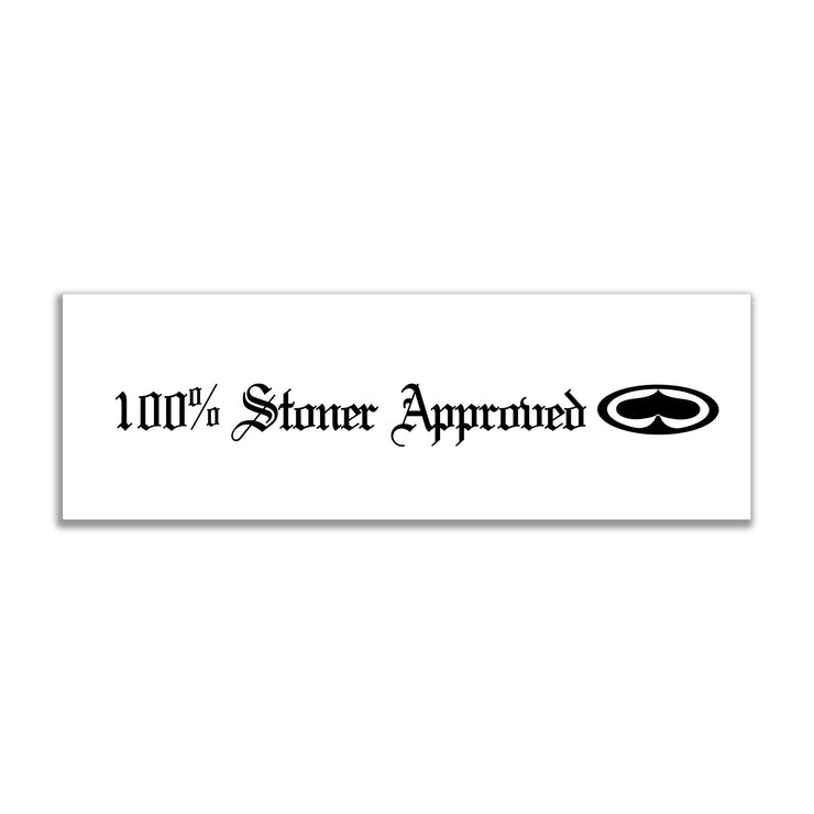 100% Stoner Approved Sticker