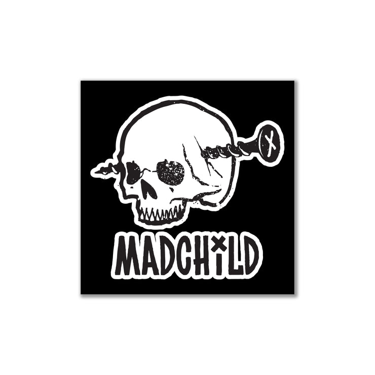 Madchild Skull Sticker